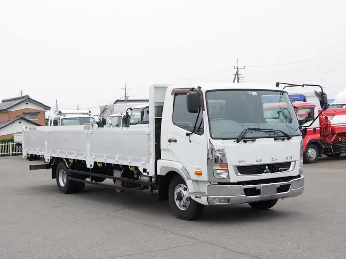 三菱 ファイター 中型/増トン 平ボディ アルミブロック TKG-FK71Fの中古トラック画像2