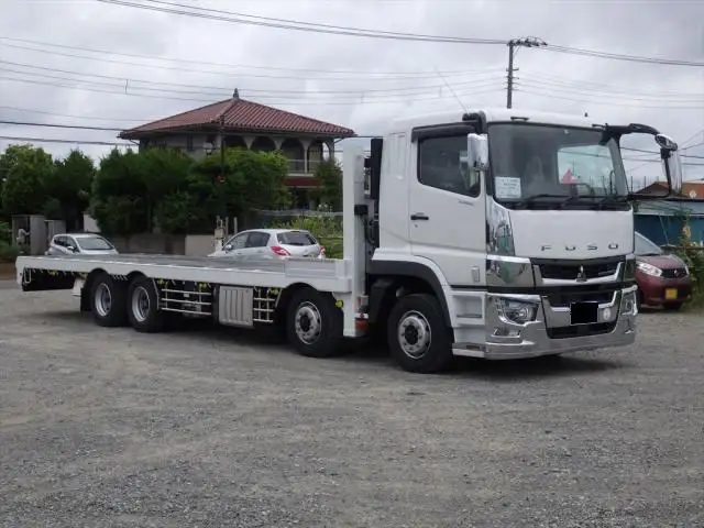 三菱 スーパーグレート 大型 車両重機運搬 ラジコン ウインチの中古トラック画像2