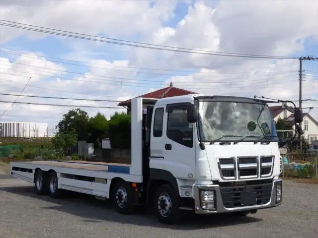 いすゞ ギガ 大型 車両重機運搬 ラジコン ウインチの中古トラック画像2