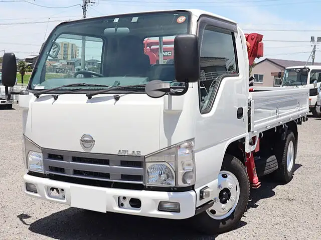 日産 アトラス 小型 クレーン付 横置簡易クレーン 3段の中古トラック画像1