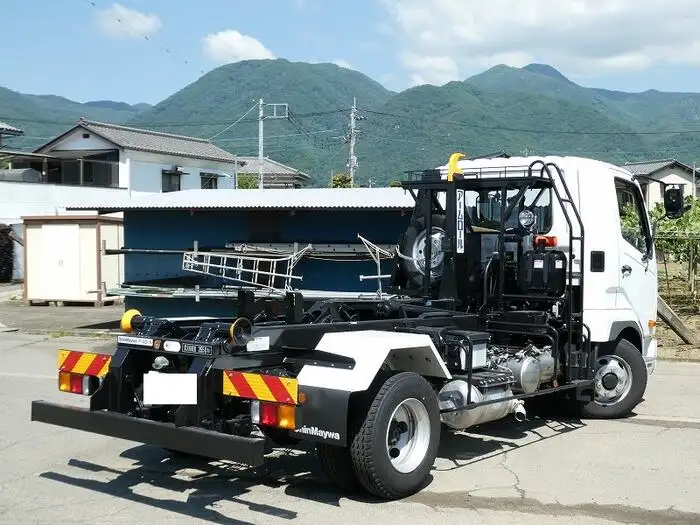 三菱 ファイター 中型/増トン アームロール ツインホイスト 2KG-FK72Fの中古トラック画像3