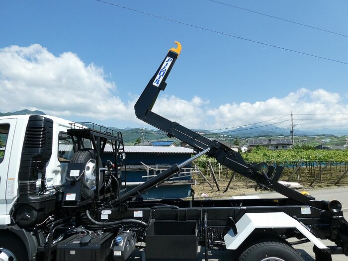 三菱 ファイター 中型 アームロール ツインホイスト 2KG-FK72F|画像7