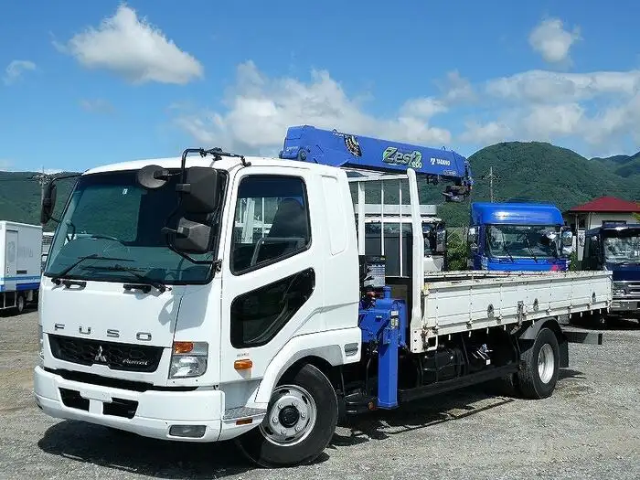 三菱 ファイター 中型/増トン クレーン付 4段 ラジコンの中古トラック画像1