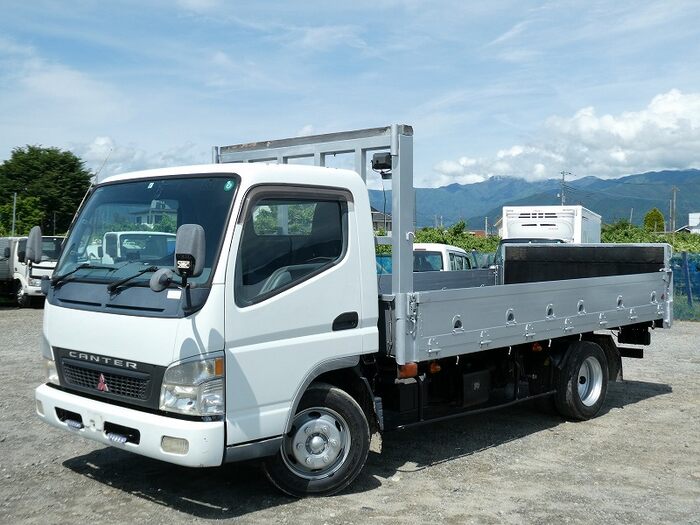 三菱 キャンター 小型 車両重機運搬 セーフティーローダー PA-FE83DEN