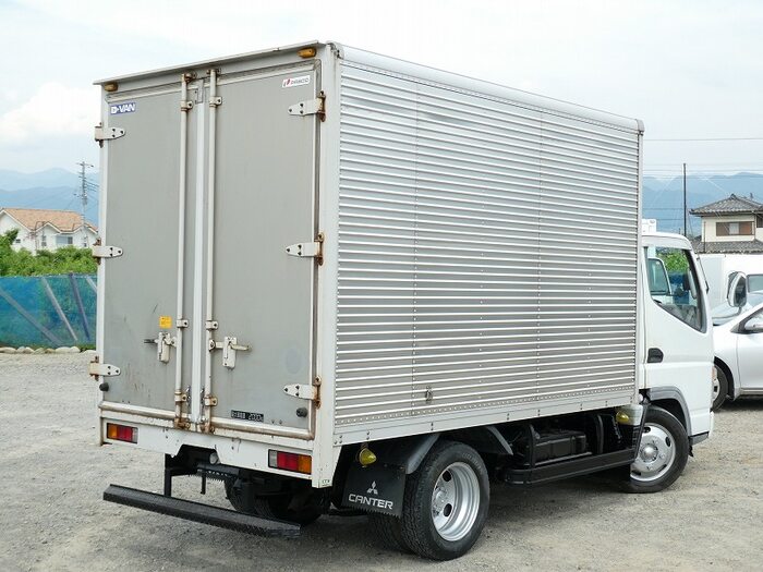 三菱 キャンター 小型 アルミバン PA-FE70BB H17|画像3