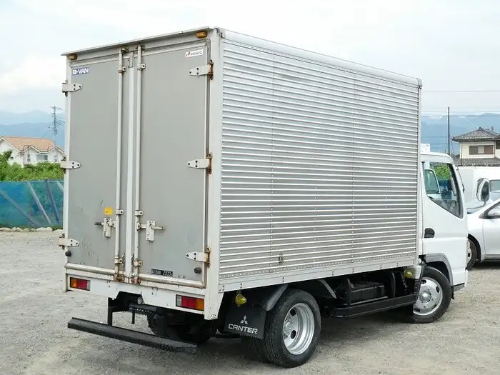 三菱 キャンター 小型 アルミバン PA-FE70BB H17の中古トラック画像3