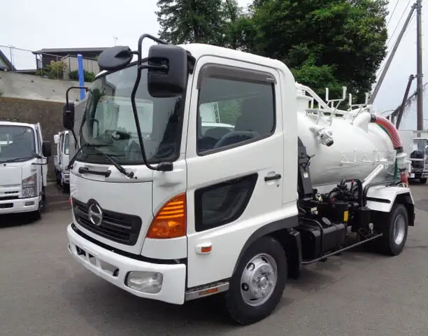 日野 レンジャー 中型/増トン タンク車 バキューム KK-FC1JDEAの中古トラック画像1