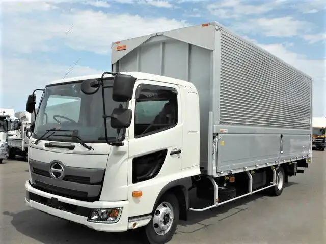 日野 レンジャー 中型/増トン ウイング パワーゲート エアサスの中古トラック画像1