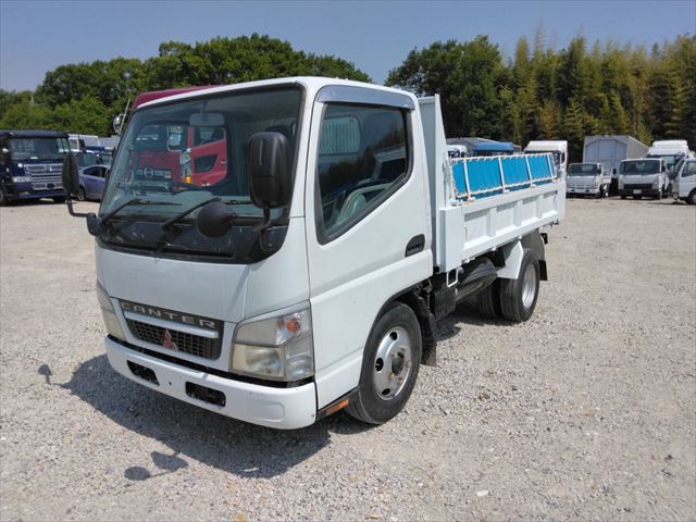 三菱 キャンター 小型 ダンプ 10尺 PA-FE71DBD