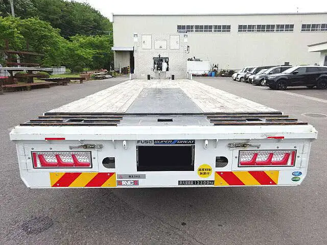 三菱 スーパーグレート 大型 車両重機運搬 ウインチ ベッドの中古トラック画像8
