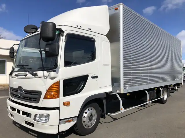 日野 レンジャー 中型/増トン アルミバン パワーゲート TKG-FD7JMAAの中古トラック画像1
