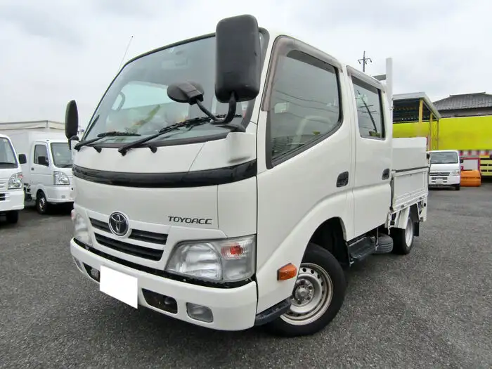トヨタ トヨエース 小型 平ボディ Wキャブ パワーゲート の中古トラック【車両No.127273】
