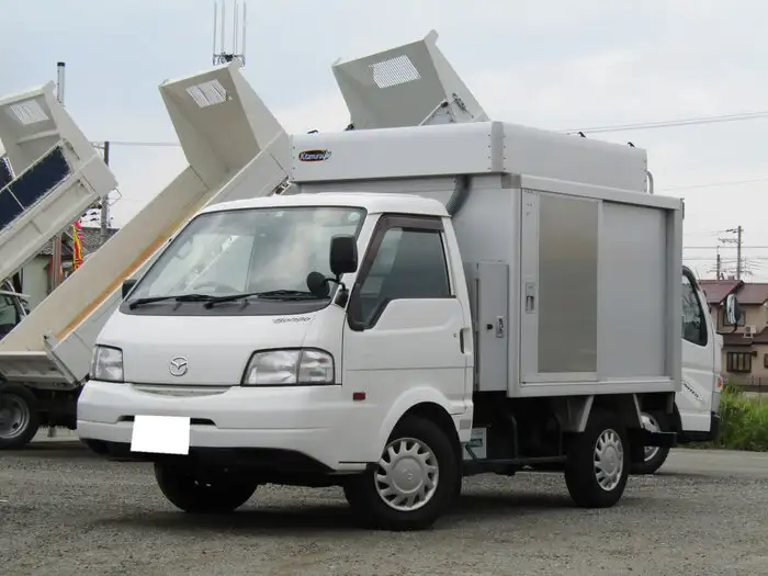 マツダ ボンゴ 小型 アルミバン ボトルカー 床鉄板の中古トラック画像1