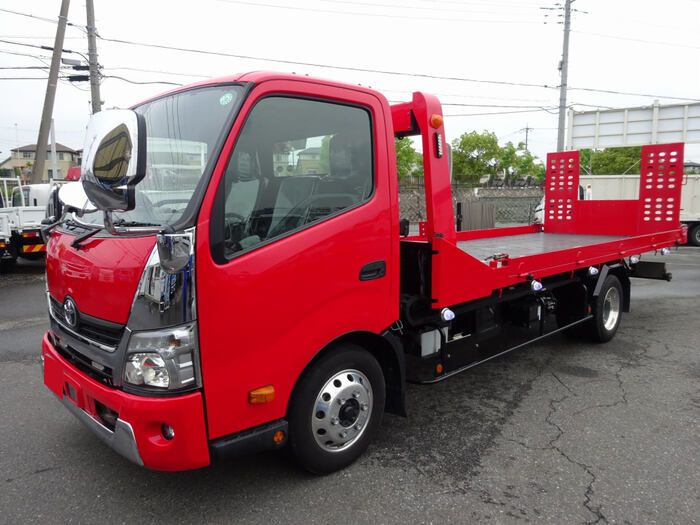 トヨタ ダイナ 小型 車両重機運搬 TKG-XZU722
