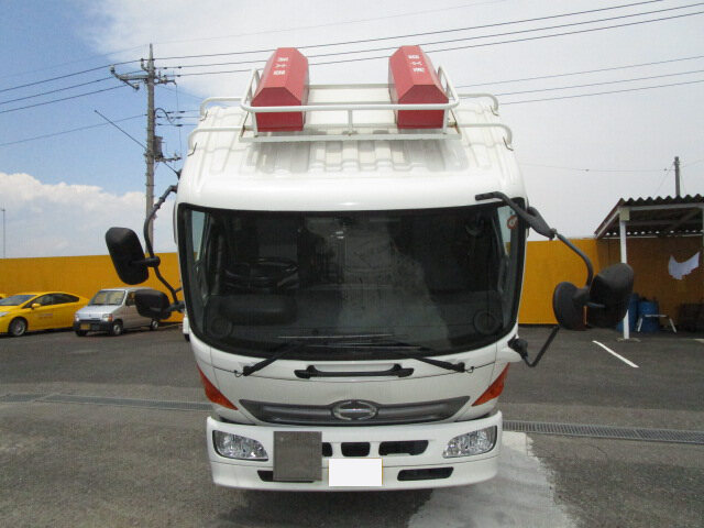 日野 レンジャー 中型 平ボディ パワーゲート 床鉄板|画像9