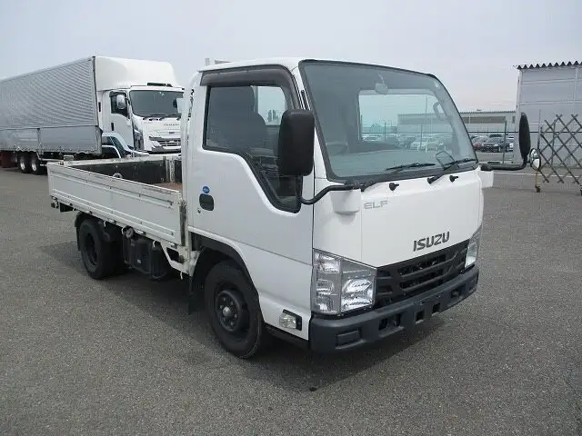 いすゞ エルフ 小型 平ボディ 床鉄板 TPG-NJR85Aの中古トラック画像3