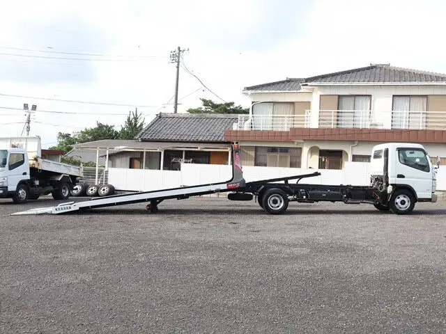 三菱 キャンター 小型 車両重機運搬 ラジコン ウインチの中古トラック画像7