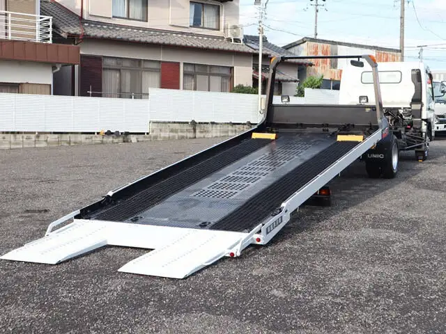 三菱 キャンター 小型 車両重機運搬 ラジコン ウインチの中古トラック画像9