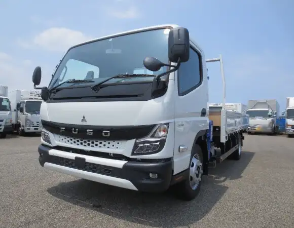 三菱 キャンター 小型 クレーン付 4段 ラジコンの中古トラック画像2