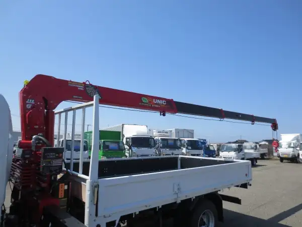 三菱 キャンター 小型 クレーン付 4段 ラジコンの中古トラック画像11