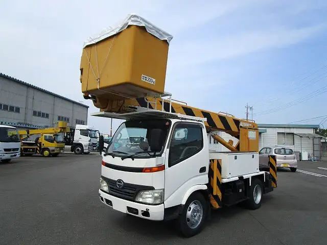 日野 デュトロ 小型 高所・建柱車 高所作業車 BDG-XZU354E の中古トラック【車両No.127600】