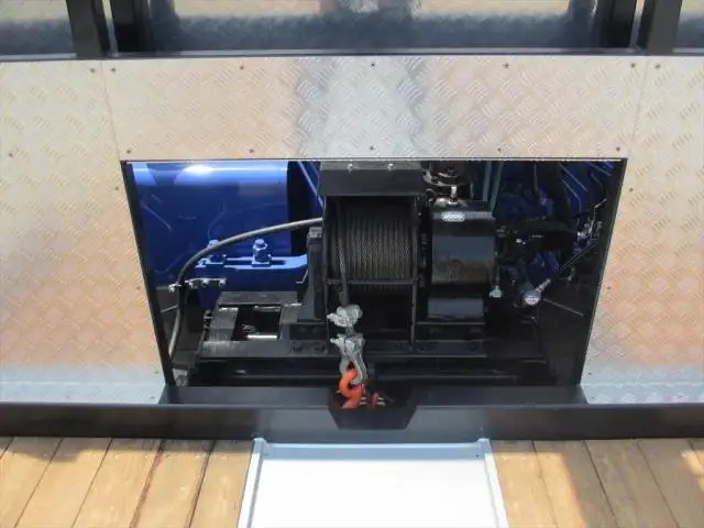 いすゞ ギガ 大型 車両重機運搬 4段クレーン ラジコンの中古トラック画像8