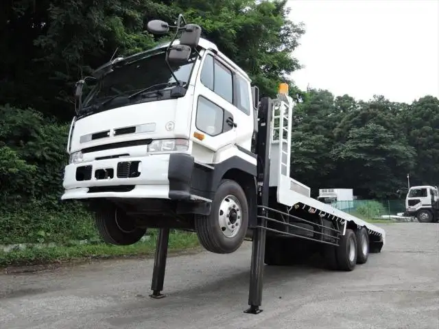 日産UD ビッグサム 大型 車両重機運搬 ベッド KC-CW55CVNの中古トラック画像1