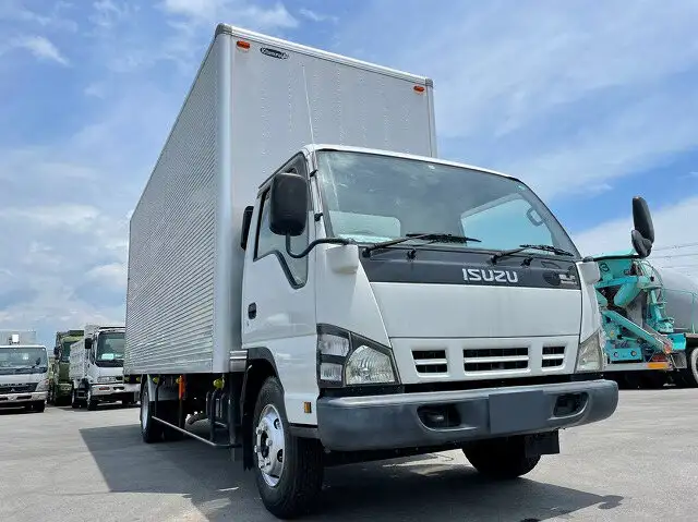 いすゞ エルフ 小型 アルミバン PA-NPR81N H17の中古トラック画像1