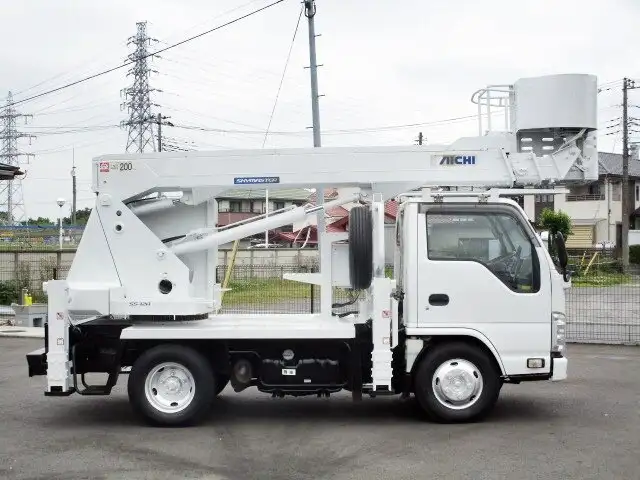 いすゞ エルフ 小型 高所・建柱車 高所作業車 TKG-NKR85Nの中古トラック画像4