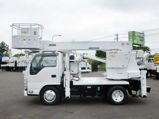 いすゞ エルフ 小型 高所・建柱車 高所作業車 TKG-NKR85Nの中古トラック画像5