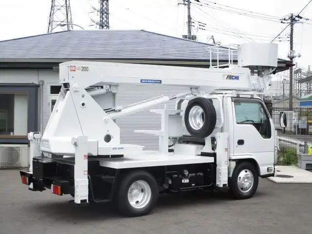 いすゞ エルフ 小型 高所・建柱車 高所作業車 TKG-NKR85Nの中古トラック画像6
