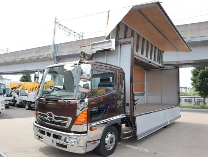 日野 レンジャー 中型/増トン ウイング TKG-FD9JLAA H26 の中古トラック【車両No.127786】