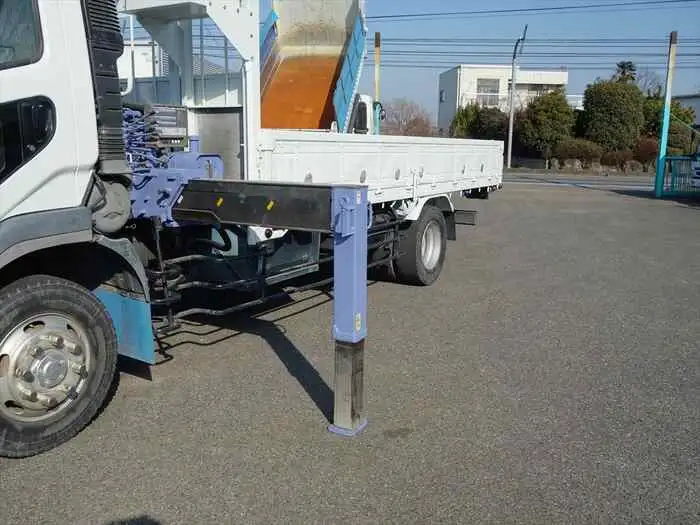三菱 ファイター 中型/増トン クレーン付 床鉄板 4段の中古トラック画像10