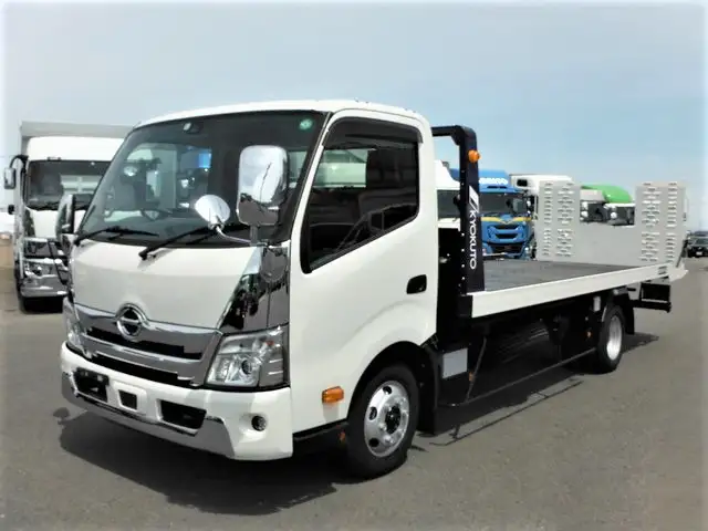 日野 デュトロ 小型 車両重機運搬 ラジコン ウインチの中古トラック画像1