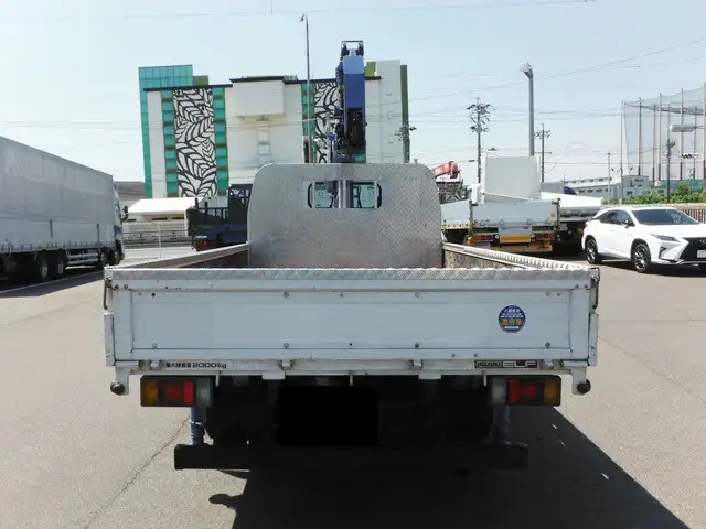 いすゞ エルフ 小型 クレーン付 床鉄板 5段の中古トラック画像4