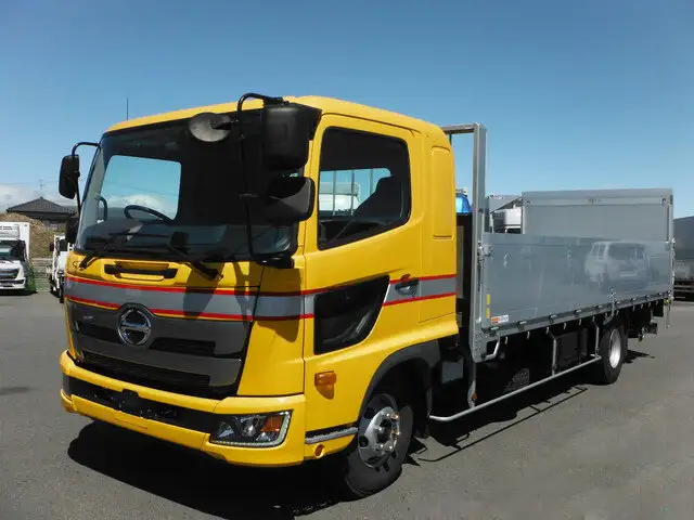 日野 レンジャー 中型/増トン 平ボディ パワーゲート アルミブロック の中古トラック【車両No.127676】