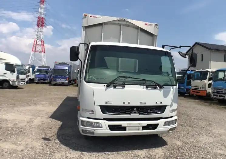 三菱 ファイター 中型/増トン ウイング ベッド TKG-FK61Fの中古トラック画像3