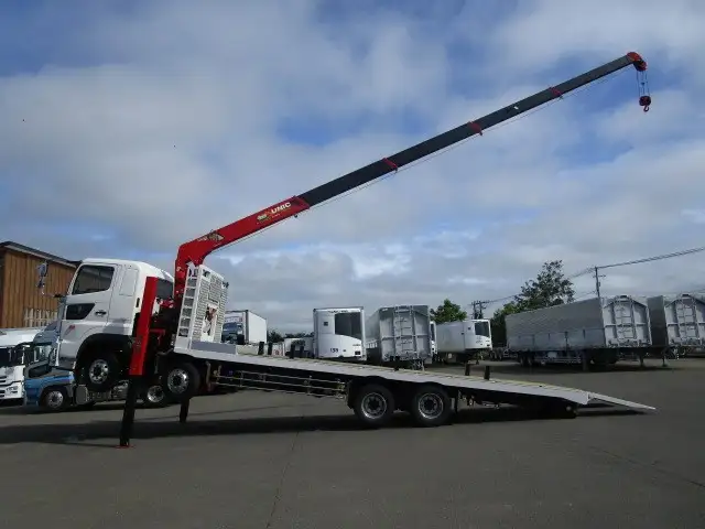日野 プロフィア 大型 車両重機運搬 セーフティーローダー 2KG