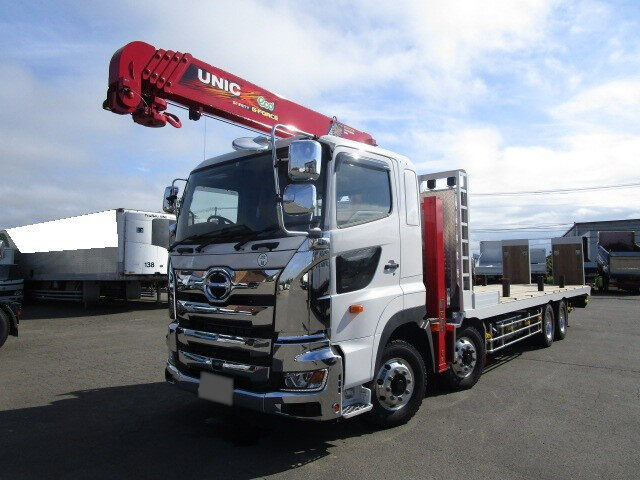 日野 プロフィア 大型 車両重機運搬 セーフティーローダー 2KG-FW1EHG