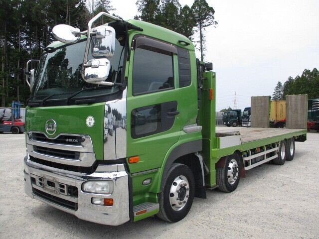 日産UD クオン 大型 車両重機運搬 セルフローダー LKG-CG5ZL