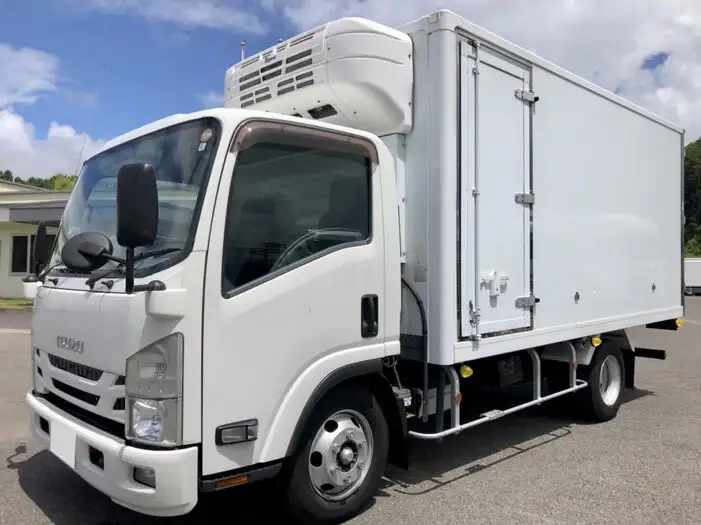 いすゞ エルフ 小型 冷凍冷蔵 低温 床ステン の中古トラック【車両No.127889】
