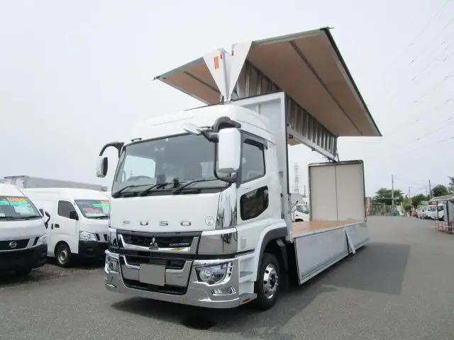 三菱 スーパーグレート 大型 ウイング ハイルーフ エアサス の中古トラック【車両No.128275】