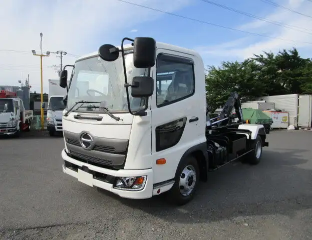日野 レンジャー 中型/増トン アームロール ツインホイスト 2KG-FC2ABAの中古トラック画像1