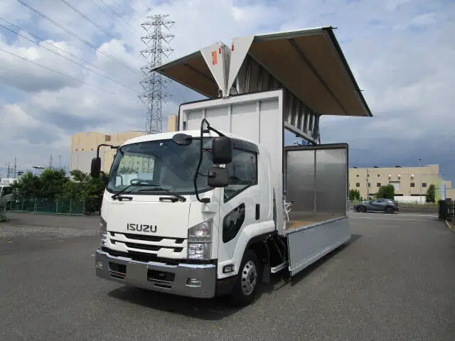 いすゞ フォワード 中型/増トン ウイング エアサス ベッド の中古トラック【車両No.128280】