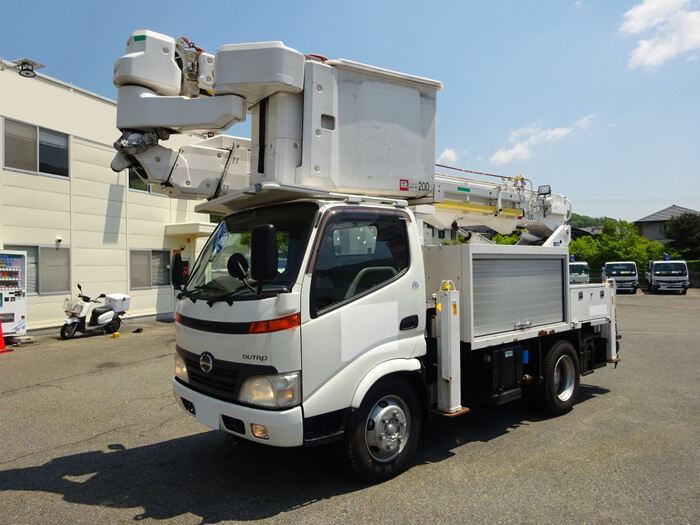 日野 デュトロ 小型 高所・建柱車 高所作業車 BDG-XZU354E