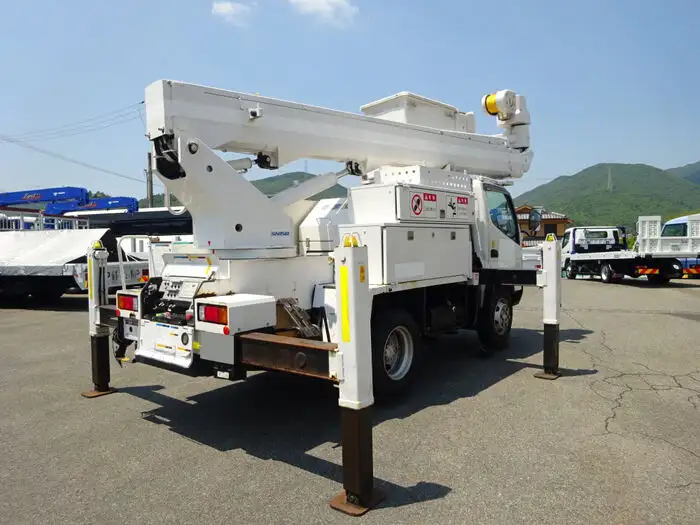 日野 デュトロ 小型 高所・建柱車 高所作業車 電工仕様の中古トラック画像2