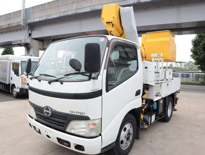 日野 デュトロ 小型 高所・建柱車 高所作業車 BDG-XZU304X