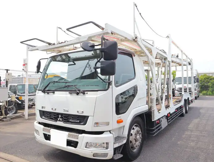 三菱 ファイター 中型/増トン 車両重機運搬 キャリアカー QDG