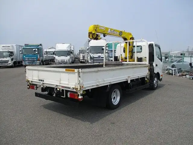 日野 デュトロ 小型 クレーン付 ワイドロング TKG-XZC710 の中古