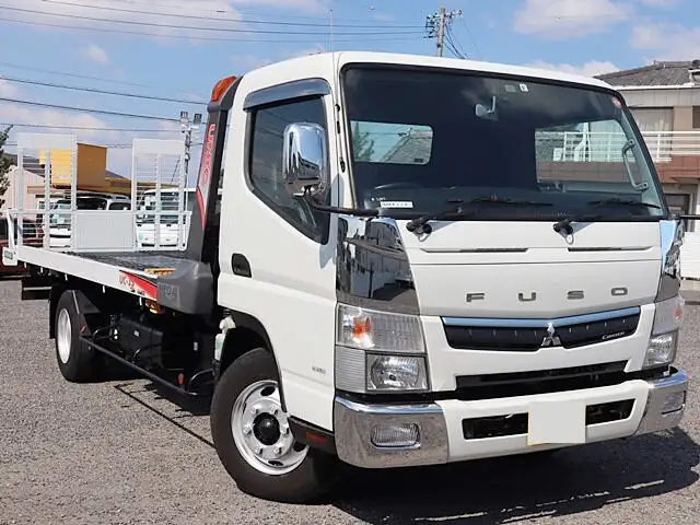 三菱 キャンター 小型 車両重機運搬 ラジコン ウインチの中古トラック画像2